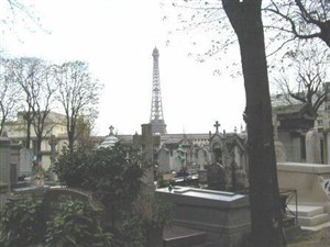 Affiche de Visite guidée : Le cimetière de Passy