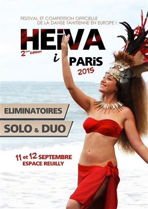 Affiche de Heiva i Paris 2015 : Éliminatoires Solo et Duo