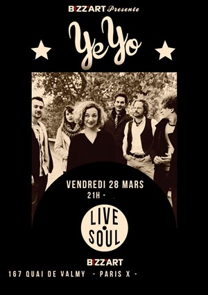 Affiche de Yeyo live
