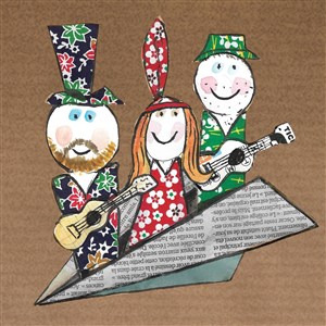 Affiche de Minibus : Ma famille en papier