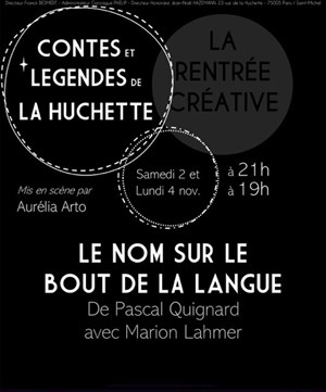 Affiche de Le nom sur le bout de la langue