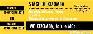 Affiche de Stage de Kizomba - We kizomba, fait le Mûr