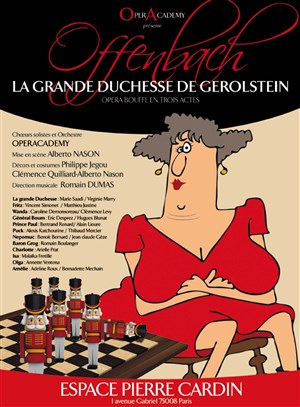 Affiche de La grande duchesse de Gerolstein