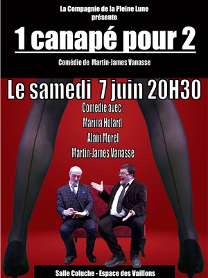 Affiche de Un canapé pour deux