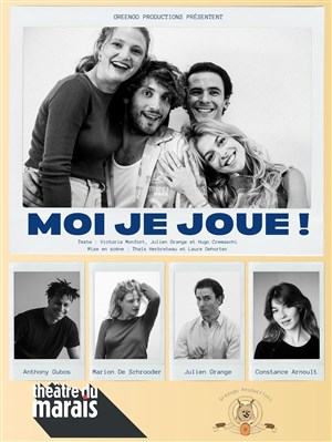 Affiche de Moi, je joue !