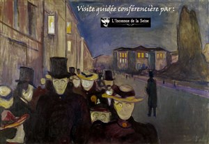 Affiche de Edvard Munch au Musée d'Orsay | Visite conférencière par Ana Gimena