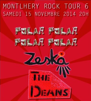 Affiche de Montlhery rock tour 6