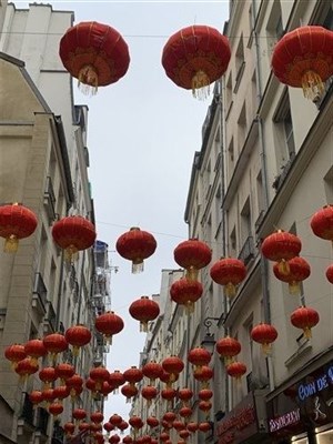Affiche de Paris pendant le Nouvel An chinois | par Magalie Desurmont