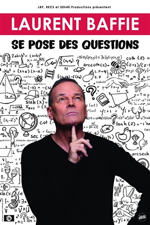 Affiche de Laurent Baffie au Festival d'humour de Saint Vulbas