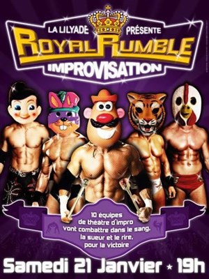 Affiche de Royal Rumble : Tournois d'Impro de la Lilyade