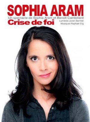 Affiche de Sophia Aram dans Crise de foi