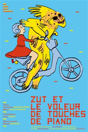 Affiche de Zut et le voleur de touches de piano