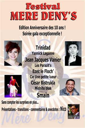 Affiche de Le Festival Mère Deny's fête ses 10 ans !