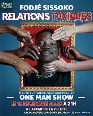 Affiche de Fodjé Sissoko Relations Toxiques