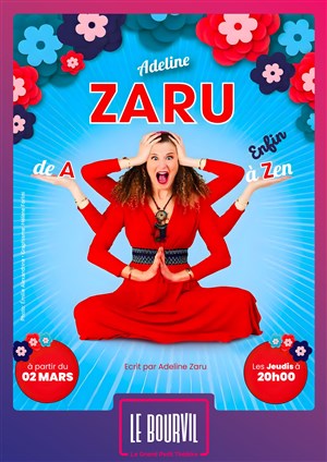 Affiche de Adeline Zaru de A à enfin Zen