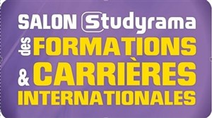 Affiche de Salon des Formations et Carrières Internationales de Paris