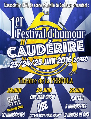 Affiche de Le festival cauderire accueille Le gavé style
