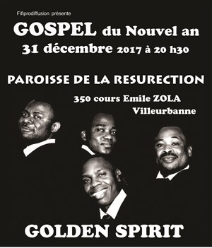 Affiche de Gospel du Nouvel An
