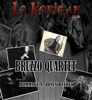 Affiche de Hommage à sydney Bechet Quartet Bruzzo