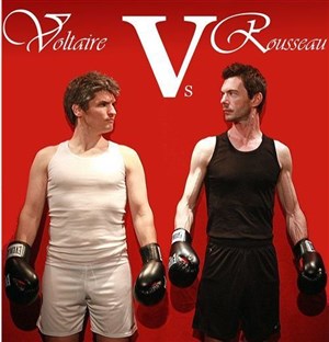 Affiche de Voltaire vs Rousseau