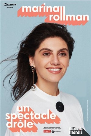 Affiche de Marina Rollman dans Un spectacle drôle