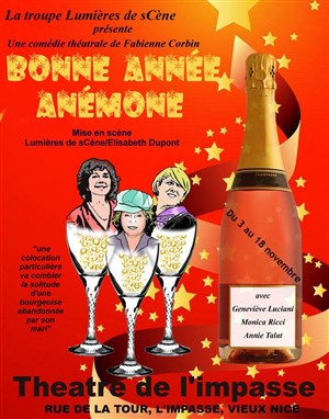 Affiche de Bonne année Anémone