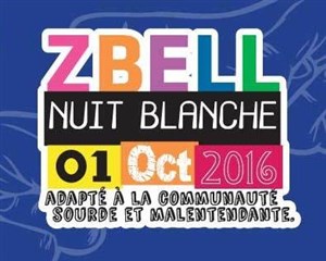 Affiche de Zbell Nuit Blanche