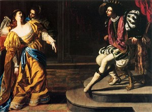 Affiche de Visite guidée : Exposition Artemisia Gentileschi, héroïne de l'art