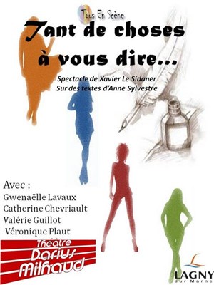 Affiche de Tant de choses à vous dire