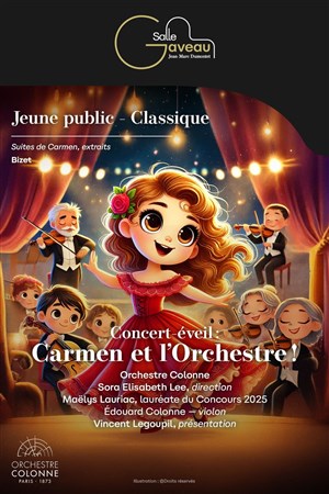 Affiche de Carmen et l'Orchestre !