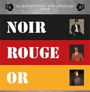 Affiche de Noir Rouge Or