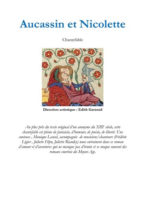 Affiche de Aucassin et Nicolette