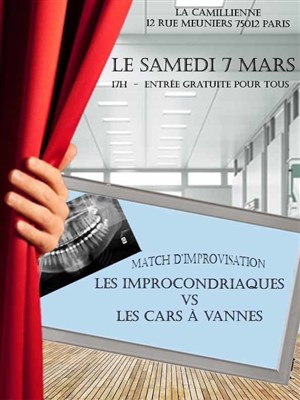 Affiche de Les Improcondriaques vs les Cars à Vannes