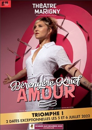 Affiche de Bérengère Krief dans Amour