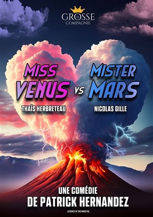 Affiche de Miss Vénus contre Mister Mars