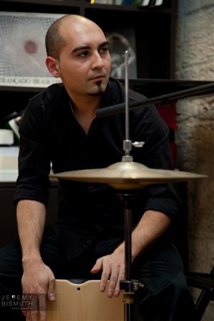 Affiche de Week-end Percussions (compás, cajón et palmas)
