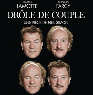 Affiche de Drôle de couple | avec Martin Lamotte et Bernard farcy