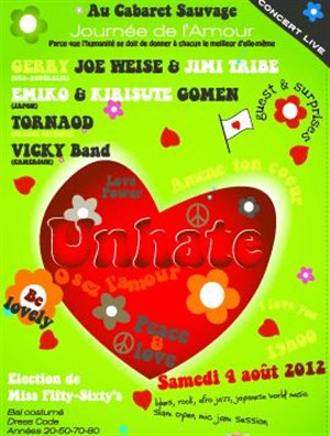 Affiche de Unhate, Journée de l'Amour, Be Lovely day