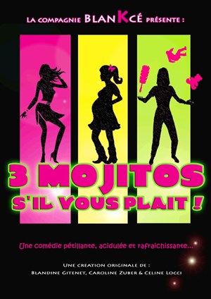 Affiche de 3 mojitos s'il vous plait !
