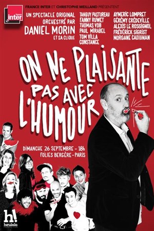 Affiche de On ne plaisante pas avec l'humour - La tournée France inter