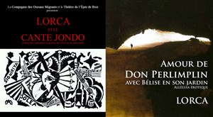 Affiche de "Lorca et le Cante Jondo" suivi de "Amour de Don Perlimplin avec Bélise en son jardin"