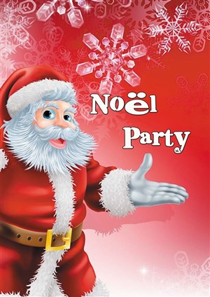 Affiche de Noël party