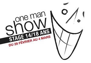 Affiche de Stage de one man show pour 14/18 ans