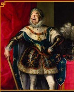 Affiche de Henri IV, une sacrée pointure de l'histoire de Pierre Perret