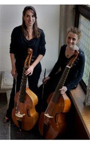 Affiche de Duo à quatre jambes : deux violes de gambe