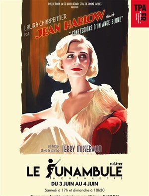 Affiche de Jean Harlow, confessions d'un ange blond
