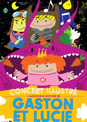 Affiche de L'incroyable histoire de Gaston et Lucie