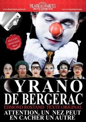 Affiche de Cyrano de Bergerac | Texte original - version clownesque