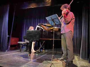 Affiche de Concert en duo violon-piano