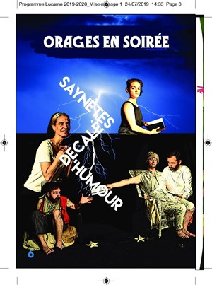 Affiche de Orages en soirée